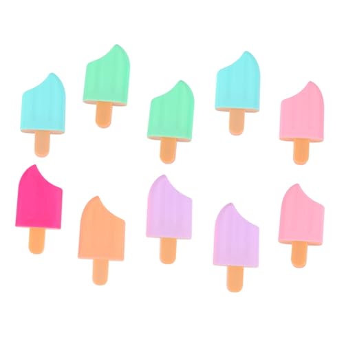 FIXOSHEE 10 Stück Teiliges Highlighter Bunte Popsicle Marker Farbenfrohe Textmarker für Schule Party Zeichnen Handlich mit Schutzkappe Zufällige Farben Zufällige Farbe FIXOSHEE 10 Stück Teiliges Highlighter Bunte Popsicle Marker Farbenfrohe Textmarker für Schule Party Zeichnen Handlich mit Schutzkappe Zufällige Farben Zufällige Farbe von FIXOSHEE