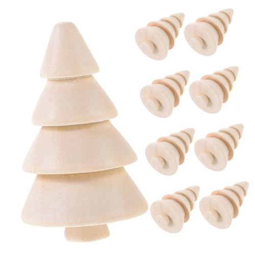 FIXOSHEE 10 Stück Teiliges Holz Weihnachtsbaumschmuck zum Bemalen Kleine Tannenbaum Deko aus Holz Vielseitige Weihnachtsdekoration für Tisch Fenster DIY Kreativität Natürliche FIXOSHEE 10 Stück Teiliges Holz Weihnachtsbaumschmuck zum Bemalen Kleine Tannenbaum Deko aus Holz Vielseitige Weihnachtsdekoration für Tisch Fenster DIY Kreativität Natürliche von FIXOSHEE