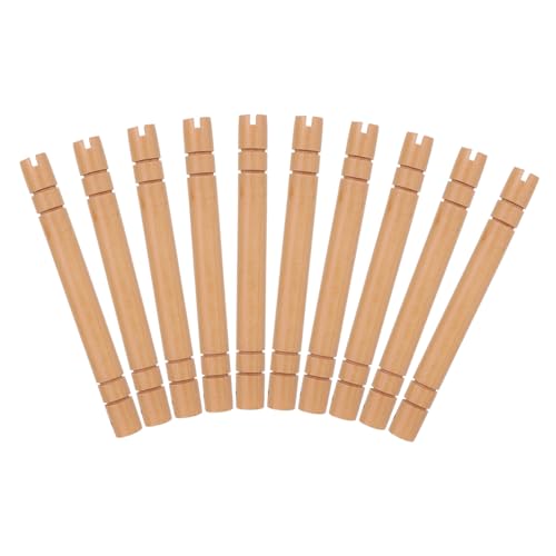 FIXOSHEE 10 Stück Teiliges Holzgriffe für Chinesische Fächer Handgefertigte Rutschfeste Mittellange Fächergriffe mit Natürlicher Holzmaserung DIY Zubehör für Traditionelle Fächer und Hanfu FIXOSHEE 10 Stück Teiliges Holzgriffe für Chinesische Fächer Handgefertigte Rutschfeste Mittellange Fächergriffe mit Natürlicher Holzmaserung DIY Zubehör für Traditionelle Fächer und Hanfu von FIXOSHEE