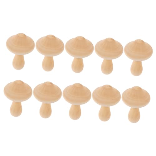 FIXOSHEE 10 Stück Teiliges Holzpilz Deko Figuren zum Bemalen DIY Bastelset mit Glatter Oberfläche Verschiedene für Kreative Raumgestaltung und Spielerisches Lernen FIXOSHEE 10 Stück Teiliges Holzpilz Deko Figuren zum Bemalen DIY Bastelset mit Glatter Oberfläche Verschiedene für Kreative Raumgestaltung und Spielerisches Lernen von FIXOSHEE