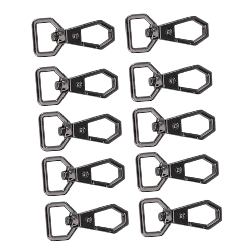 FIXOSHEE 10 Stück Teiliges Karabinerhaken aus Legiertem Material Rostfrei Verschleißfest Drehbar Praktisches Zubehör für Handtaschen und Schlüssel Stilvoller Schlüsselanhänger für Damen FIXOSHEE 10 Stück Teiliges Karabinerhaken aus Legiertem Material Rostfrei Verschleißfest Drehbar Praktisches Zubehör für Handtaschen und Schlüssel Stilvoller Schlüsselanhänger für Damen von FIXOSHEE