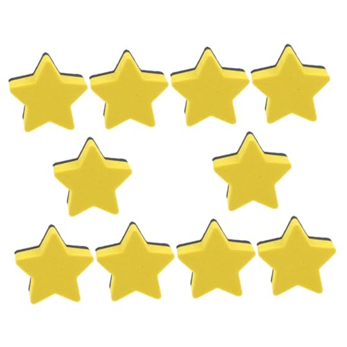FIXOSHEE 10 Stück Teiliges Magnetische Whiteboard Radierer Abwischbare Radiergummis für Klassenzimmer Büro und Zuhause Tragbar und Leicht für Präsentationen und Meetings von FIXOSHEE