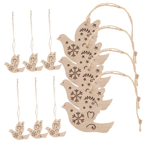 FIXOSHEE 10 Stück Teiliges Natürliche Unbehandelte Holzscheiben Bastelplatten aus Holzscheiben für DIY Weihnachtsornamente und Kreative Handarbeiten Sicher für Geeignet FIXOSHEE 10 Stück Teiliges Natürliche Unbehandelte Holzscheiben Bastelplatten aus Holzscheiben für DIY Weihnachtsornamente und Kreative Handarbeiten Sicher für Geeignet von FIXOSHEE