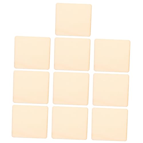 FIXOSHEE 10 Stück Teiliges Quadratisches Holzscheiben Unbehandeltem Holz DIY Bastelplatten zum Bemalen und Dekorieren für Kreative Holzkunst und Wohnraumdeko FIXOSHEE 10 Stück Teiliges Quadratisches Holzscheiben Unbehandeltem Holz DIY Bastelplatten zum Bemalen und Dekorieren für Kreative Holzkunst und Wohnraumdeko von FIXOSHEE