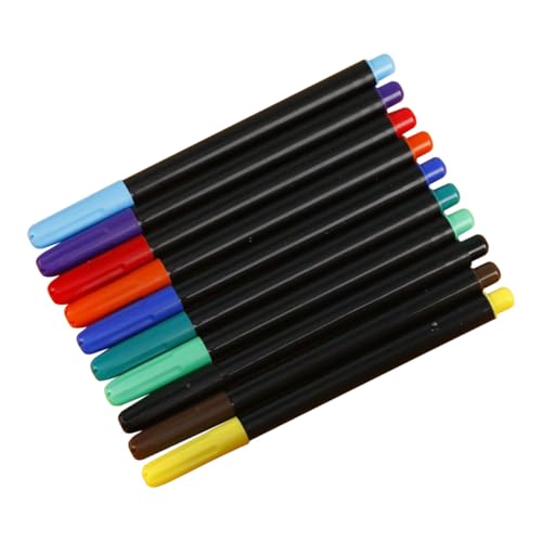 FIXOSHEE 10 Stück Teiliges Wassermalstifte Schwimmend Kreative Bunte Wasserfarbe Marker Leicht Auswaschbar für Schule Büro und Kreative Zeichnungen FIXOSHEE 10 Stück Teiliges Wassermalstifte Schwimmend Kreative Bunte Wasserfarbe Marker Leicht Auswaschbar für Schule Büro und Kreative Zeichnungen von FIXOSHEE