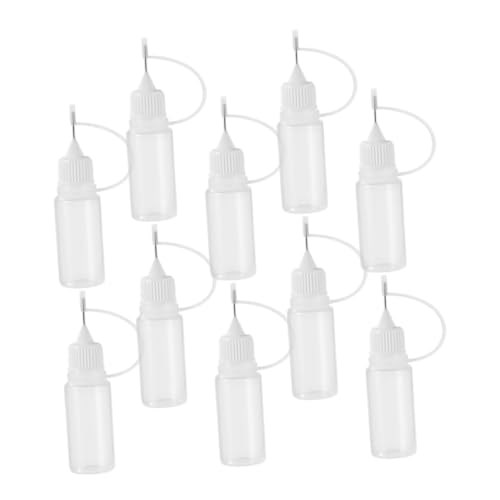 FIXOSHEE 10 -pcs Speced Speack Quetschbare Flaschen Mit Kappen Für Präzise Flüssige Anwendung Plastik -tropfenflaschen Für Kleber Und Öl 10ml FIXOSHEE 10 -pcs Speced Speack Quetschbare Flaschen Mit Kappen Für Präzise Flüssige Anwendung Plastik -tropfenflaschen Für Kleber Und Öl 10ml von FIXOSHEE