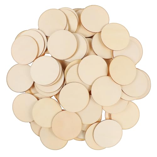 FIXOSHEE 100 Stk. Holzscheiben Ømm Unbehandelte Runde Holzkreise für Basteln Deko Holzornamente Tischmittelstücke Vielseitig Bemalbar Langlebig FIXOSHEE 100 Stk. Holzscheiben Ømm Unbehandelte Runde Holzkreise für Basteln Deko Holzornamente Tischmittelstücke Vielseitig Bemalbar Langlebig von FIXOSHEE