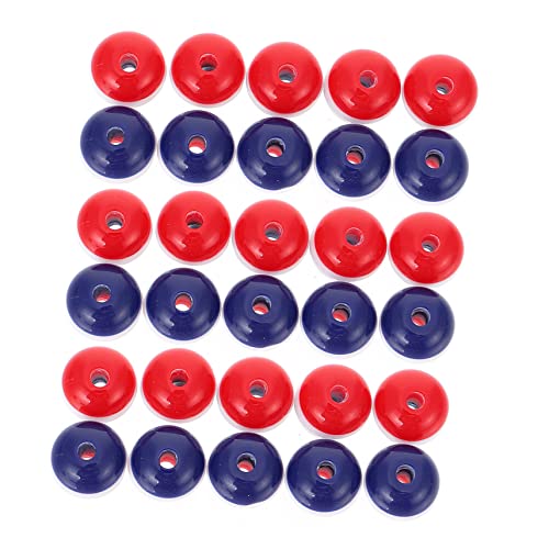 FIXOSHEE 100 Stück Bunte Lose Acrylperlen Rundform DIY Schmuckperlen Resin Bastelperlen für Armbänder Halsketten Anhänger Glatte Oberfläche Vielseitig für DIY Schmuckherstellung von FIXOSHEE