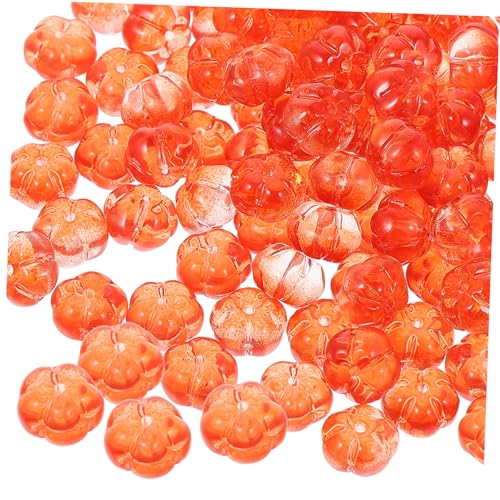 FIXOSHEE 100 Stück Kürbis Spacer Glasperlen Goldfäden DIY Lose Perlen Schmuckherstellung Halsketten Armbänder Basteln Zubehör FIXOSHEE 100 Stück Kürbis Spacer Glasperlen Goldfäden DIY Lose Perlen Schmuckherstellung Halsketten Armbänder Basteln Zubehör von FIXOSHEE