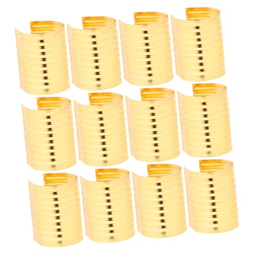 FIXOSHEE 100 Stück Leder Seilclips Zylindrische Endkappen für Schmuckherstellung Crimpverbinder für DIY Projekte Geeignet für Anhänger Armbänder und Schlüsselanhänger FIXOSHEE 100 Stück Leder Seilclips Zylindrische Endkappen für Schmuckherstellung Crimpverbinder für DIY Projekte Geeignet für Anhänger Armbänder und Schlüsselanhänger von FIXOSHEE