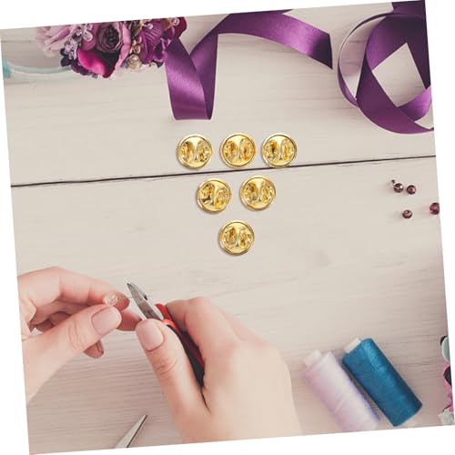 FIXOSHEE 100 Stück Messing Schmetterling Clutch Pin Backs Sicherer Metallverschluss für Anstecknadeln Lapel Pins Krawattennadeln Hüte Abzeichen für Formelle Anlässe Basteln und Alltag von FIXOSHEE