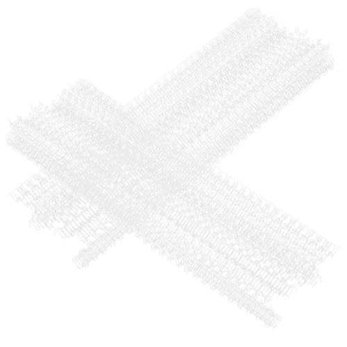 FIXOSHEE 100 Stück Metall Binderinge Doppelspiral Zähne Weiß Notizbuch Zubehör Lose Ringe Büro Schreibwaren Ringbücher Kartei Organizer FIXOSHEE 100 Stück Metall Binderinge Doppelspiral Zähne Weiß Notizbuch Zubehör Lose Ringe Büro Schreibwaren Ringbücher Kartei Organizer von FIXOSHEE