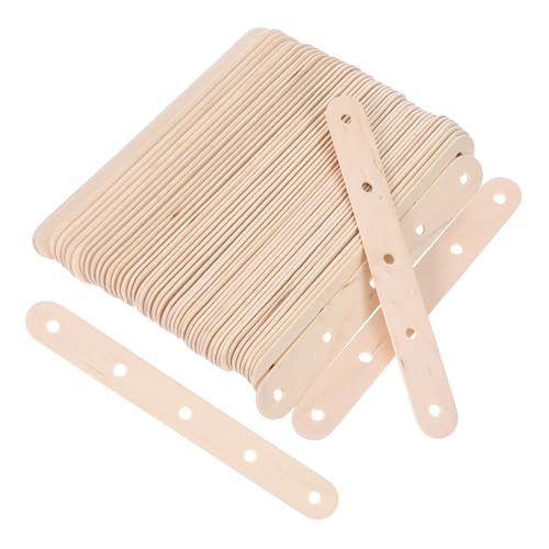FIXOSHEE 100 Stück Natürliche Holz Eisstiele mit Vorgebohrten Löchern Robuste Treat Sticks zum Basteln Bemalen und Wachsen Vielseitig für DIY Projekte FIXOSHEE 100 Stück Natürliche Holz Eisstiele mit Vorgebohrten Löchern Robuste Treat Sticks zum Basteln Bemalen und Wachsen Vielseitig für DIY Projekte von FIXOSHEE