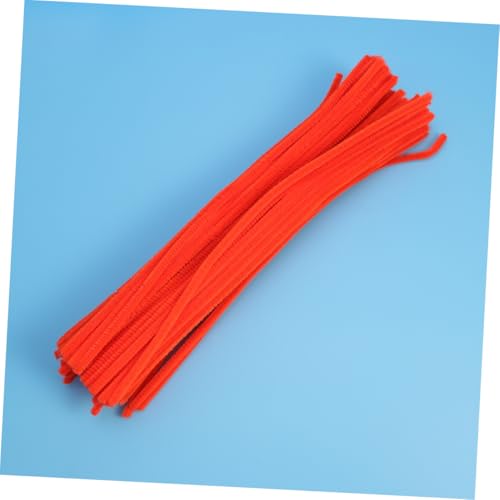 FIXOSHEE 100 Stück Plüschstäbe Orange Flexible Biegsame Bastelstäbe für DIY Handarbeit Kreativmaterial für Frühe und Fantasievolles Gestalten FIXOSHEE 100 Stück Plüschstäbe Orange Flexible Biegsame Bastelstäbe für DIY Handarbeit Kreativmaterial für Frühe und Fantasievolles Gestalten von FIXOSHEE