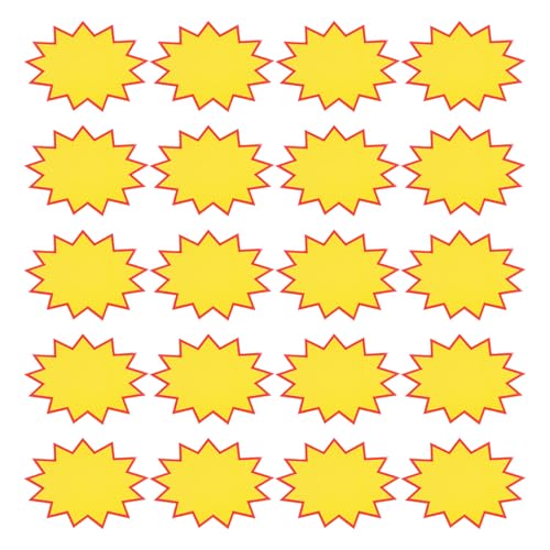 FIXOSHEE 100 Stück Preisschilder für Supermarkt Langlebige Preisauszeichnung Preisetiketten Robust für Einzelhandel und Verkaufsstellen Praktische Preisschilder für Laden und Markt von FIXOSHEE