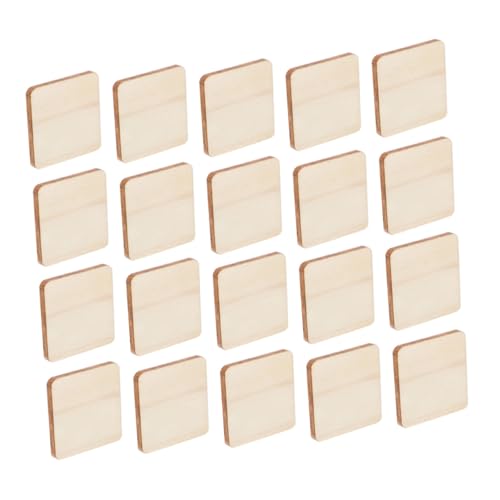FIXOSHEE 100 Stück Quadratische Holzblöcke Naturholz zum Basteln DIY Holzscheiben für Malen Schreiben und Kreative Handarbeiten FIXOSHEE 100 Stück Quadratische Holzblöcke Naturholz zum Basteln DIY Holzscheiben für Malen Schreiben und Kreative Handarbeiten von FIXOSHEE