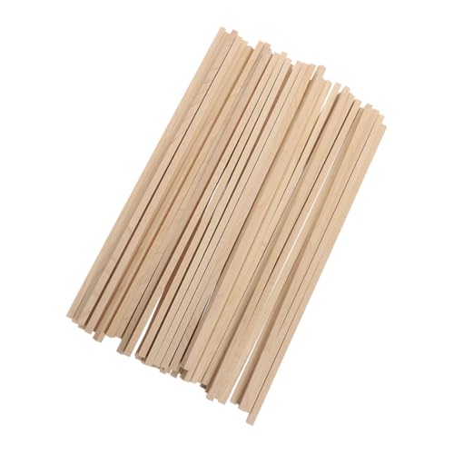 FIXOSHEE 100 Stück Quadratische Holzstäbe Lang DIY Holzmaterial Robust Langlebig für Modellbau Basteln Handwerk Zubehör FIXOSHEE 100 Stück Quadratische Holzstäbe Lang DIY Holzmaterial Robust Langlebig für Modellbau Basteln Handwerk Zubehör von FIXOSHEE
