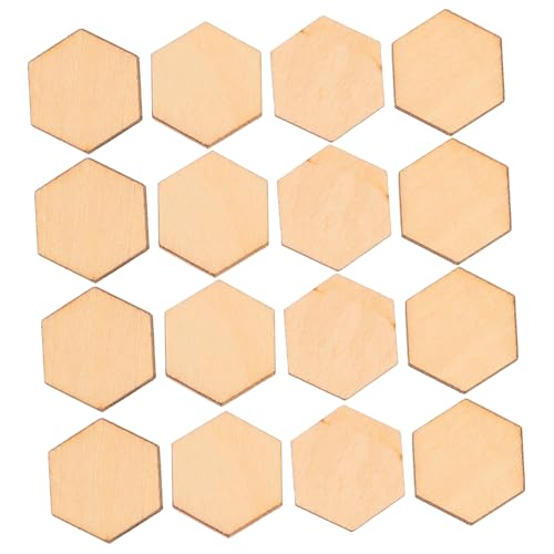 FIXOSHEE 100 Stück Sechseckige Holzscheiben aus Hochwertigem Holz Glatte Oberfläche Vielseitige DIY Holzformen für Basteln Partydekorationen Hochzeit Geburtstag Weihnachtsdeko FIXOSHEE 100 Stück Sechseckige Holzscheiben aus Hochwertigem Holz Glatte Oberfläche Vielseitige DIY Holzformen für Basteln Partydekorationen Hochzeit Geburtstag Weihnachtsdeko von FIXOSHEE