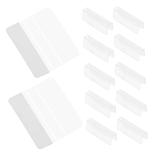 FIXOSHEE 100 Stück Selbstklebende Transparente Ohrring Kartenadapter aus PVC Vielseitige Schmuck und Haarspangenhalter Langlebig Platzsparend Einfache Anwendung für Ohrring und von FIXOSHEE