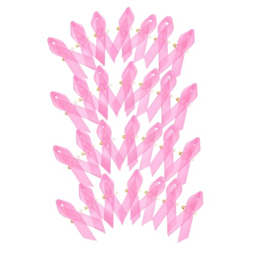 FIXOSHEE 100 Stück Teiliges Rosa Brustkrebs bewusstseinsbänder Abnehmbare Dekorative Schleifenpins Leicht Tragbar als Geschenk für Frauen Unterstützung Brustkrebs prävention FIXOSHEE 100 Stück Teiliges Rosa Brustkrebs bewusstseinsbänder Abnehmbare Dekorative Schleifenpins Leicht Tragbar als Geschenk für Frauen Unterstützung Brustkrebs prävention von FIXOSHEE