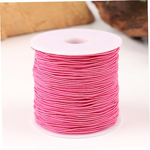 FIXOSHEE 100M Rosa Elastische Schnur für DIY Schmuck Perlenstrang Gummiband für Armbänder Bastelprojekte Weich Stark Einfach zu Verwenden Schmuckzubehör FIXOSHEE 100M Rosa Elastische Schnur für DIY Schmuck Perlenstrang Gummiband für Armbänder Bastelprojekte Weich Stark Einfach zu Verwenden Schmuckzubehör von FIXOSHEE