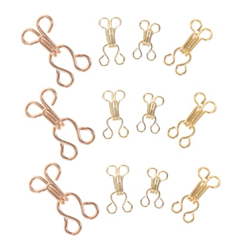 FIXOSHEE 100paare Metall-nähverschlüsse Praktische Haken Für Unterwäsche Kragen Und -kleidungszubehör Geeignet Für Corsagen Kleider Und Hosen Erhältlich von FIXOSHEE