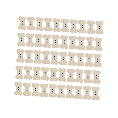FIXOSHEE 100Stücke Holz Knochenform Knöpfe DIY Knöpfe für Bastelprojekte Kleidung Schuhe und Mehr Robustes Material für Näharbeiten und Scrapbooking FIXOSHEE 100Stücke Holz Knochenform Knöpfe DIY Knöpfe für Bastelprojekte Kleidung Schuhe und Mehr Robustes Material für Näharbeiten und Scrapbooking von FIXOSHEE