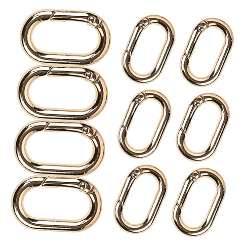 FIXOSHEE 10Stücke Feder Oval Karabiner Metall Leichtes Design für DIY Schmuck und Praktisch für Rucksäcke Schlüsselanhänger Handtaschen und Mehr FIXOSHEE 10Stücke Feder Oval Karabiner Metall Leichtes Design für DIY Schmuck und Praktisch für Rucksäcke Schlüsselanhänger Handtaschen und Mehr von FIXOSHEE