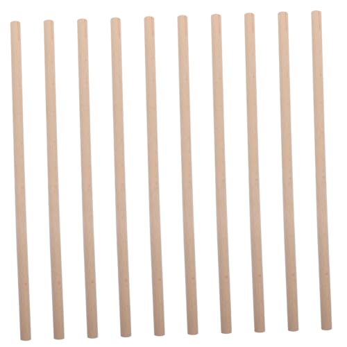 FIXOSHEE 10Stücke Holz Bastelstäbchen für DIY Projekte Hochwertige Holzstäbe Buchenholz für Basteln und Handwerken für Erwachsene FIXOSHEE 10Stücke Holz Bastelstäbchen für DIY Projekte Hochwertige Holzstäbe Buchenholz für Basteln und Handwerken für Erwachsene von FIXOSHEE