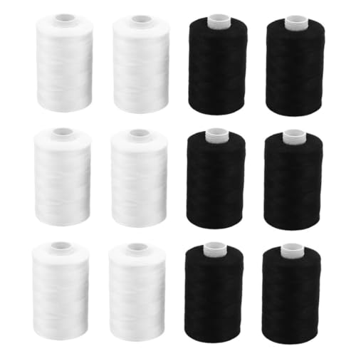 FIXOSHEE 12 Spulen Sticknähgarn-set, Polyestergarn Für Handnähmaschinen, Nähen Und Diy-bastelprojekte, Quiltzubehör FIXOSHEE 12 Spulen Sticknähgarn-set, Polyestergarn Für Handnähmaschinen, Nähen Und Diy-bastelprojekte, Quiltzubehör von FIXOSHEE