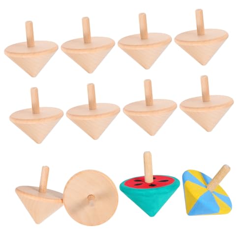 FIXOSHEE 12 Stück 12 teiliges Holz Drehspielzeug Glatte Oberfläche DIY Malspielzeug Fördert Feinmotorik und Eltern Kind Beziehung Langlebiger Holz Dreher für Jungen und Mädchen FIXOSHEE 12 Stück 12 teiliges Holz Drehspielzeug Glatte Oberfläche DIY Malspielzeug Fördert Feinmotorik und Eltern Kind Beziehung Langlebiger Holz Dreher für Jungen und Mädchen von FIXOSHEE