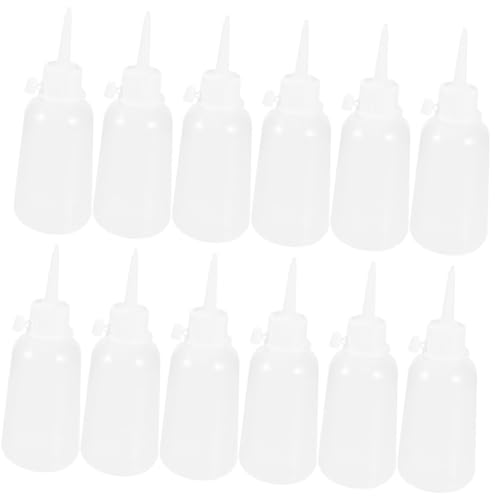 FIXOSHEE 12 Stück Plastiknadelflaschen mit Deckel Präzise Dosierflaschen für Haushaltskleber Öl Farbe Tragbare Kleine Quetschflaschen zum Befüllen und Reparieren FIXOSHEE 12 Stück Plastiknadelflaschen mit Deckel Präzise Dosierflaschen für Haushaltskleber Öl Farbe Tragbare Kleine Quetschflaschen zum Befüllen und Reparieren von FIXOSHEE