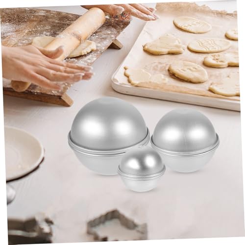 FIXOSHEE 12 Stück Teiliges Aluminium Halbkugel Badebomben Formset Hitzebeständig Wiederverwendbar Glatte Kanten DIY Badezusatz und Handwerksform für Einfache Reinigung und Langlebige FIXOSHEE 12 Stück Teiliges Aluminium Halbkugel Badebomben Formset Hitzebeständig Wiederverwendbar Glatte Kanten DIY Badezusatz und Handwerksform für Einfache Reinigung und Langlebige von FIXOSHEE