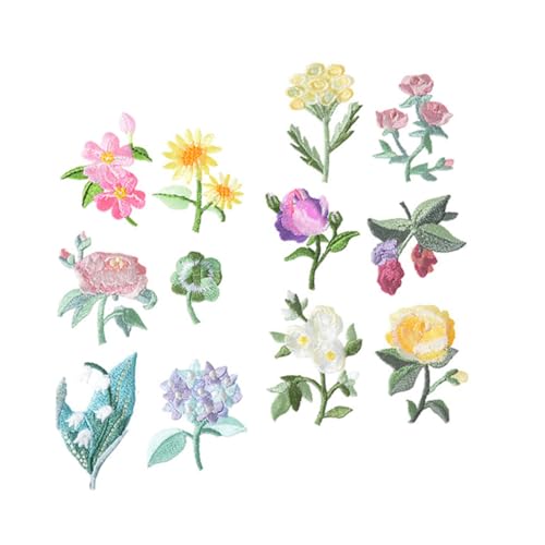 FIXOSHEE 12 Stück Teiliges Gestickte Blumen Aufnäher Weiche DIY Stoffflicken zum Aufbügeln oder Nähen Vielseitig für Kleidung Taschen Hüte Reparatur und Dekorationsfähig Personalisierbares FIXOSHEE 12 Stück Teiliges Gestickte Blumen Aufnäher Weiche DIY Stoffflicken zum Aufbügeln oder Nähen Vielseitig für Kleidung Taschen Hüte Reparatur und Dekorationsfähig Personalisierbares von FIXOSHEE
