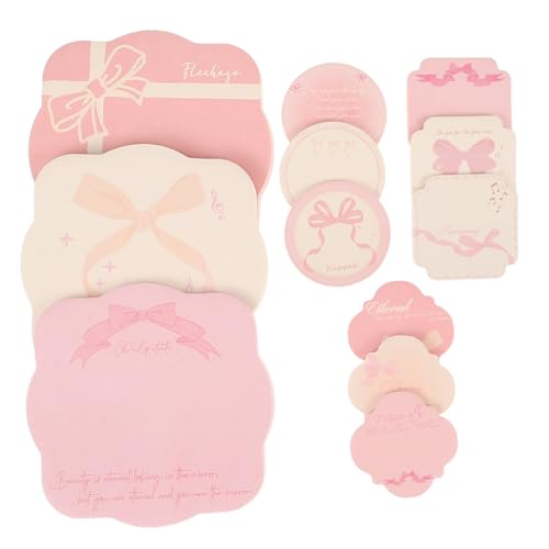 FIXOSHEE 12 Stück Teiliges Kleine Bowknot Haftnotizen Ablösbare Selbstklebende Memo Pads für Büro und Schule Vielseitig Einsetzbar für Notizen Buchmarkierungen und Planer Niedliche Mädchen FIXOSHEE 12 Stück Teiliges Kleine Bowknot Haftnotizen Ablösbare Selbstklebende Memo Pads für Büro und Schule Vielseitig Einsetzbar für Notizen Buchmarkierungen und Planer Niedliche Mädchen von FIXOSHEE