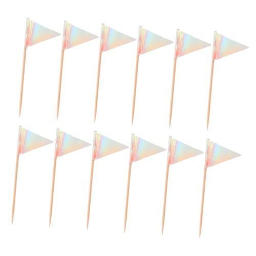 FIXOSHEE 12 Stück Teiliges Kuchenflaggen Party Food Picks Dreieckige Dessert Toppers für Kuchen Obst Vorspeisen Hochzeit Geburtstag Feier FIXOSHEE 12 Stück Teiliges Kuchenflaggen Party Food Picks Dreieckige Dessert Toppers für Kuchen Obst Vorspeisen Hochzeit Geburtstag Feier von FIXOSHEE