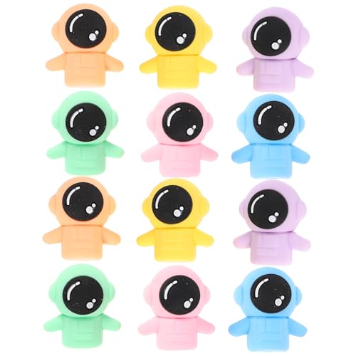 FIXOSHEE 12 Stück Teiliges Mini Weltraum Radiergummi Set für Kreative Astronaut Schulbedarf Bunte Party Mitgebsel Sichere und Langlebige Stifte Radiergummis für Schule Belohnungen und FIXOSHEE 12 Stück Teiliges Mini Weltraum Radiergummi Set für Kreative Astronaut Schulbedarf Bunte Party Mitgebsel Sichere und Langlebige Stifte Radiergummis für Schule Belohnungen und von FIXOSHEE