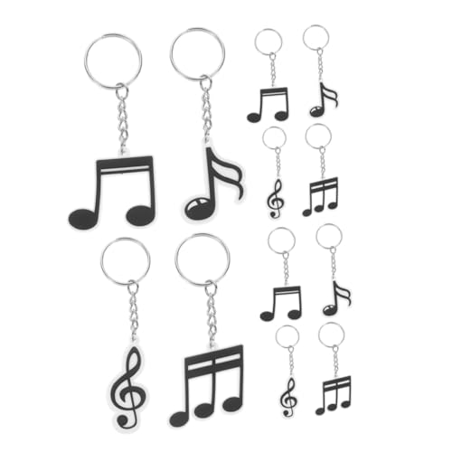 FIXOSHEE 12 Stück Teiliges Musiknoten Schlüsselanhänger Set PVC für Tanzparty Mitgebsel Musikliebhaber Geburtstagsdeko Partyzubehör Konzert Geschenkideen FIXOSHEE 12 Stück Teiliges Musiknoten Schlüsselanhänger Set PVC für Tanzparty Mitgebsel Musikliebhaber Geburtstagsdeko Partyzubehör Konzert Geschenkideen von FIXOSHEE