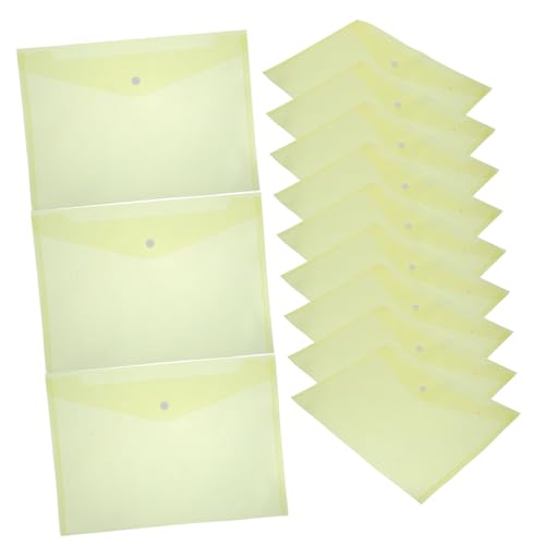 FIXOSHEE 12 Stück Teiliges Transparente Dokumententaschen mit Gelbem Druckknopf Wasserabweisende und Reißfeste Büro Organizer für Dokumente Sichere Aufbewahrung und Einfache Sichtprüfung FIXOSHEE 12 Stück Teiliges Transparente Dokumententaschen mit Gelbem Druckknopf Wasserabweisende und Reißfeste Büro Organizer für Dokumente Sichere Aufbewahrung und Einfache Sichtprüfung von FIXOSHEE