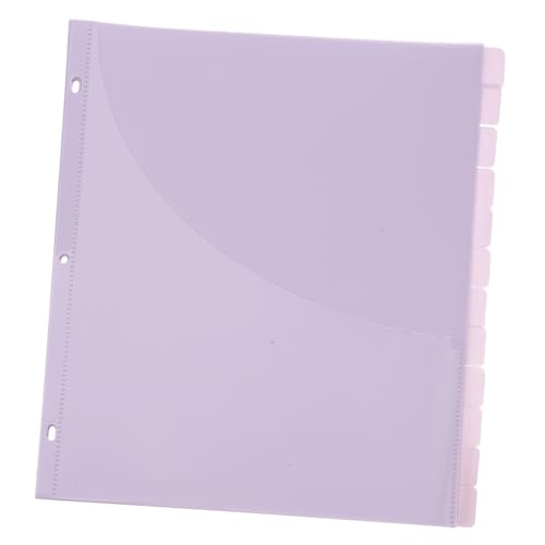 FIXOSHEE 12 Stück Teiliges mit Taschen Wasserfeste Ordner trenner für Lose Archivierung Transparent für Büro Schule und Persönliche Organisation FIXOSHEE 12 Stück Teiliges mit Taschen Wasserfeste Ordner trenner für Lose Archivierung Transparent für Büro Schule und Persönliche Organisation von FIXOSHEE