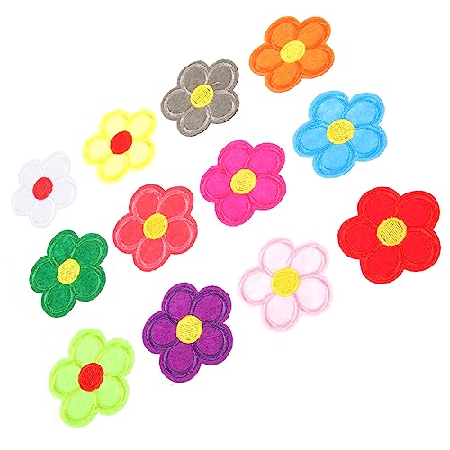 FIXOSHEE 12Stücke Aufnäher zum Aufnähen Gestickte Applikationen für Kleidung Rucksäcke und Hüte Dekorative Flicken für DIY Projekte Mehrfarbige Designs zur Individuellen FIXOSHEE 12Stücke Aufnäher zum Aufnähen Gestickte Applikationen für Kleidung Rucksäcke und Hüte Dekorative Flicken für DIY Projekte Mehrfarbige Designs zur Individuellen von FIXOSHEE