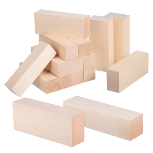 FIXOSHEE 14 Stk. Square Wood Sticks Teiliges aus Naturbelassenem Lindenholz für DIY Bastelprojekte Möbelreparatur und Kreative Handarbeiten FIXOSHEE 14 Stk. Square Wood Sticks Teiliges aus Naturbelassenem Lindenholz für DIY Bastelprojekte Möbelreparatur und Kreative Handarbeiten von FIXOSHEE