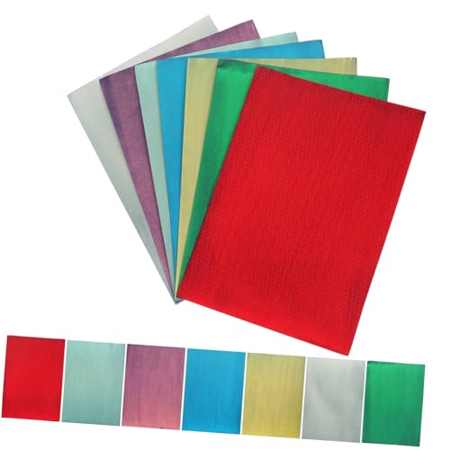 FIXOSHEE 14 Stück Teiliges Cyanotypie Sonnendruckpapier Lichtempfindliches DIY Kunstpapier Cyanotype Material Kinderfreundlich Langlebig für Kreative Solar Druckprojekte von FIXOSHEE