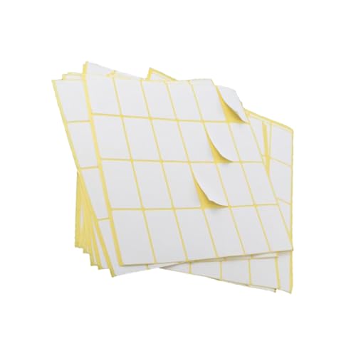 FIXOSHEE 15 Stück Teiliges Selbstklebende Blanko Etiketten Beschreibbare Papieraufkleber für Büro Schule Flaschen und Ordner zur Einfachen Organisation und Kennzeichnung FIXOSHEE 15 Stück Teiliges Selbstklebende Blanko Etiketten Beschreibbare Papieraufkleber für Büro Schule Flaschen und Ordner zur Einfachen Organisation und Kennzeichnung von FIXOSHEE
