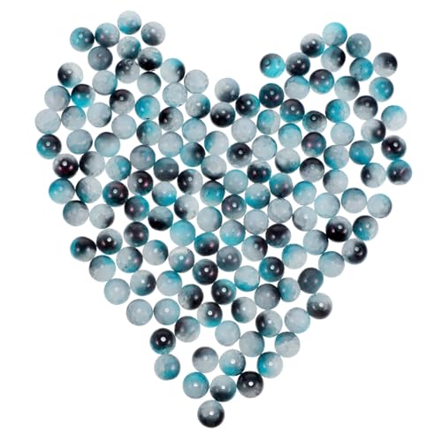 FIXOSHEE 150 Stück Glasperlen Doppel farbmischung Blau schwarz Haltbare Schmuckperlen Auffädeln für DIY Armbänder Halsketten und Bastelarbeiten FIXOSHEE 150 Stück Glasperlen Doppel farbmischung Blau schwarz Haltbare Schmuckperlen Auffädeln für DIY Armbänder Halsketten und Bastelarbeiten von FIXOSHEE