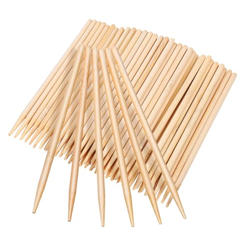 FIXOSHEE 150 Stück Kratzpapier Holz Stylus Sticks Robuste Bambus Stifte für Zeichnen und DIY Projekte für Künstler und Anfänger von FIXOSHEE