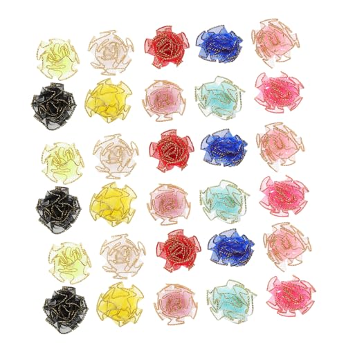 FIXOSHEE 150 Stück Künstliche Nelken mit Goldfarbenen Kanten Mini Mesh Blumen für DIY Bekleidungsdekoration Nähen Brautparty Valentinstag Vielseitige Kunstblumen Zubehör FIXOSHEE 150 Stück Künstliche Nelken mit Goldfarbenen Kanten Mini Mesh Blumen für DIY Bekleidungsdekoration Nähen Brautparty Valentinstag Vielseitige Kunstblumen Zubehör von FIXOSHEE