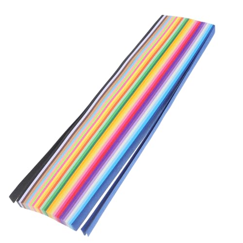 FIXOSHEE 1560 Stück Origami Stern Papierstreifen Doppelseitiges Buntes Faltpapier für DIY Basteln Familienaktivitäten Farbenfrohe Dekoration und Fotorequisiten Farben für Kreative FIXOSHEE 1560 Stück Origami Stern Papierstreifen Doppelseitiges Buntes Faltpapier für DIY Basteln Familienaktivitäten Farbenfrohe Dekoration und Fotorequisiten Farben für Kreative von FIXOSHEE