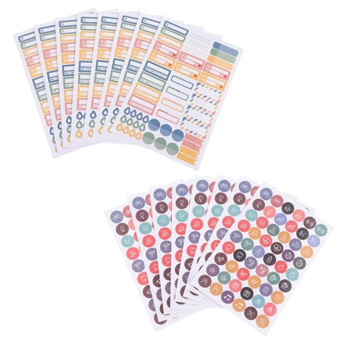 FIXOSHEE 16 Blatt Teiliges Fitness Sticker DIY Planer Aufkleber Farbige Sticker für Kalender Scrapbook Tagebuch Gewichtskontrolle Vielseitig Papiermaterial Reißfest Dekorativ FIXOSHEE 16 Blatt Teiliges Fitness Sticker DIY Planer Aufkleber Farbige Sticker für Kalender Scrapbook Tagebuch Gewichtskontrolle Vielseitig Papiermaterial Reißfest Dekorativ von FIXOSHEE
