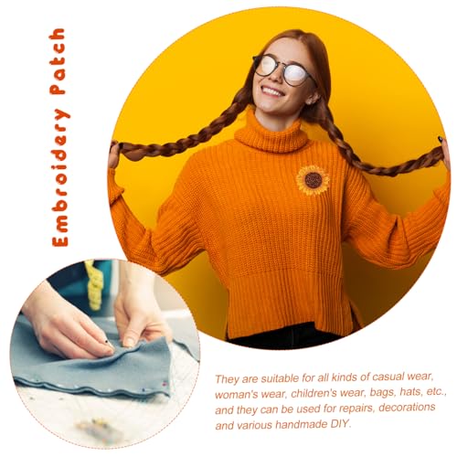 FIXOSHEE 16 Stück Teiliges Bestickte Stoffaufnäher mit und Sonnenblumen Selbstklebend Aufnähen Umweltfreundliche DIY Patches für Kleidung Taschen und Accessoires Langlebig und Dekorativ FIXOSHEE 16 Stück Teiliges Bestickte Stoffaufnäher mit und Sonnenblumen Selbstklebend Aufnähen Umweltfreundliche DIY Patches für Kleidung Taschen und Accessoires Langlebig und Dekorativ von FIXOSHEE